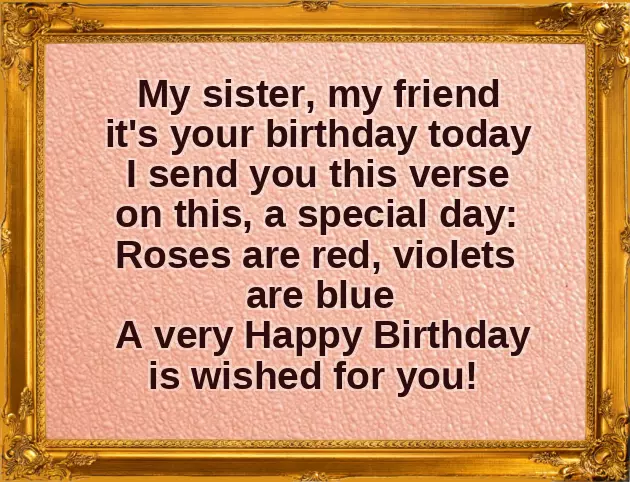 Birthday Poem For Wife
