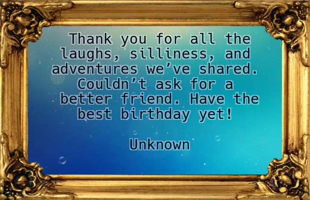 Birthday Wishes For Your Bestie