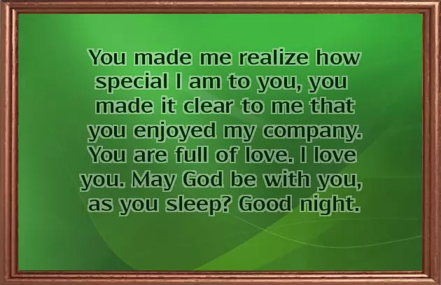 Good Night Flower For Sister