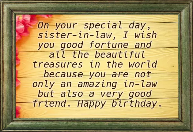 Birthday Wishes To My Only Sister