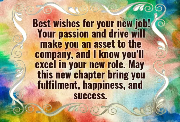 Congratulations For New Position Email Congratulations For New Position Email