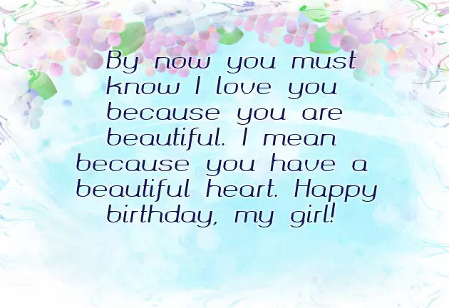 Birthday Wishes For Your Lovely Girlfriend