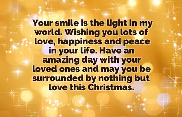 Merry Christmas Wishes For Girlfriend