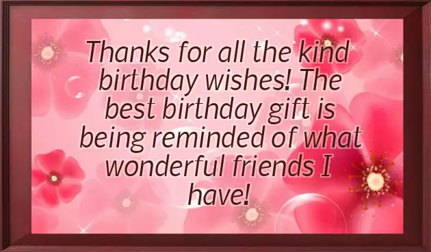 Thanks For All Your Wishes Thanks For All Your Wishes