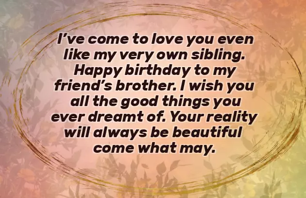 Happy Birthday Wishes Friend Brother Happy Birthday Wishes Friend Brother