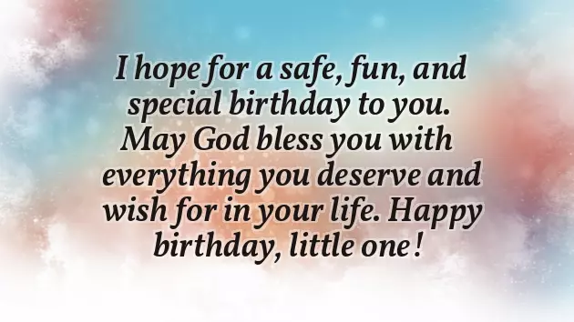 Birthday Wishes To A Small Girl