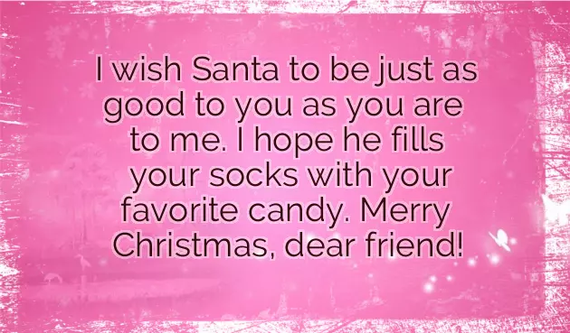 Happy Christmas Message