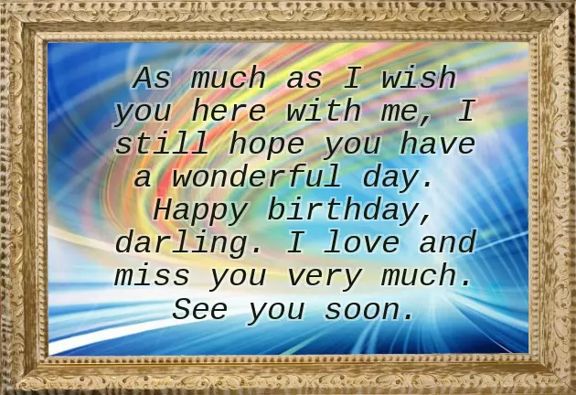 Birthday Wishes For Bae