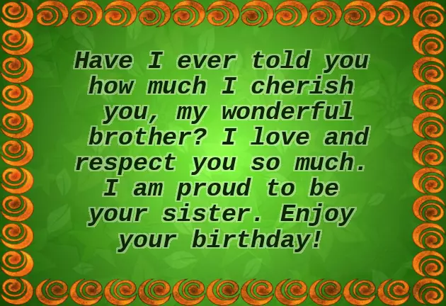 Wish To My Sister Birthday