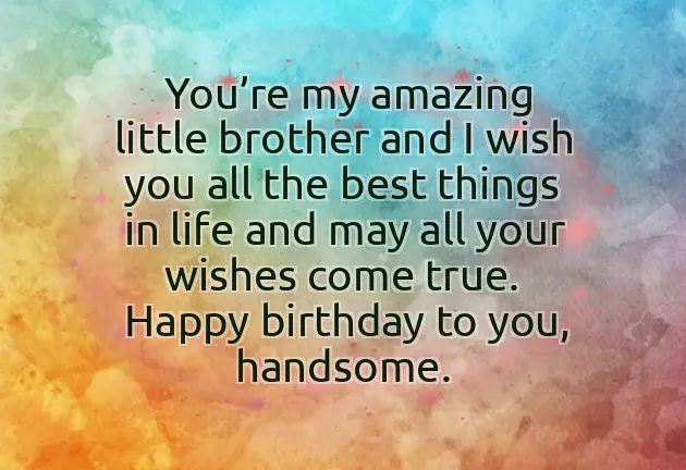 Happy Birthday Lovely Brother