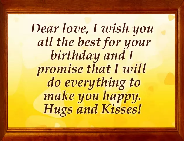 Sweet Birthday For Girlfriend