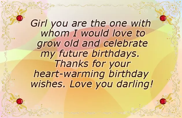 Happy Birthday Quotes To Your Girlfriend