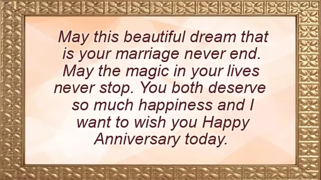 Happy Anniversary Blessing Wishes