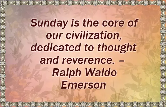 Sunday Inspirational Greetings