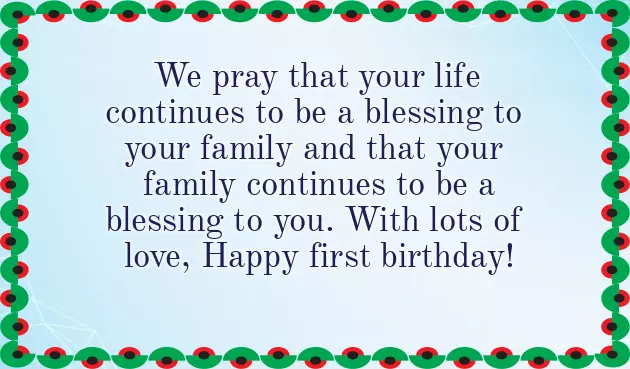 1St Birthday Girl Wishes