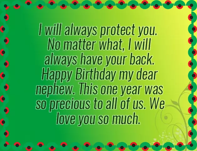 Little Nephew Birthday Quotes