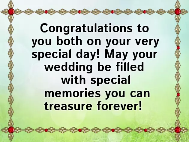 Congratulations On Friend Wedding