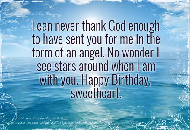 Long Distance Birthday Wishes For Wife