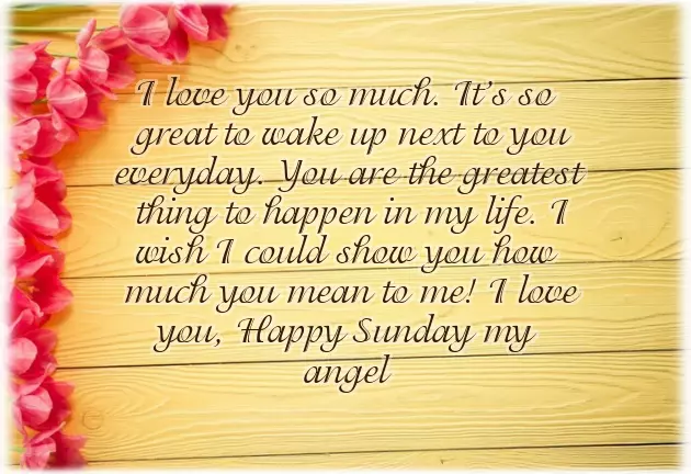 Happy Sunday Wishes To My Wife Happy Sunday Wishes To My Wife
