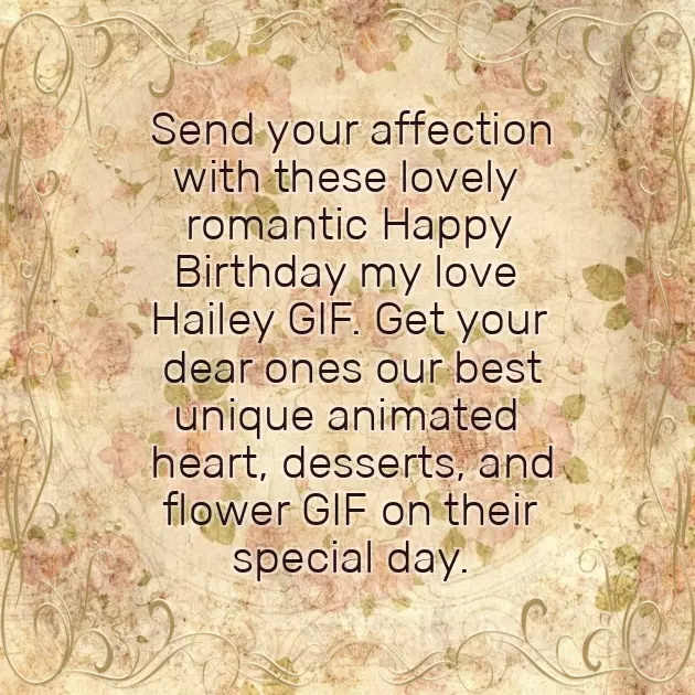 Happy Birthday Dear Hailey Happy Birthday Dear Hailey