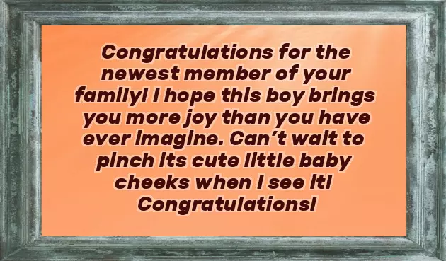 Baby Born Congratulations Quotes