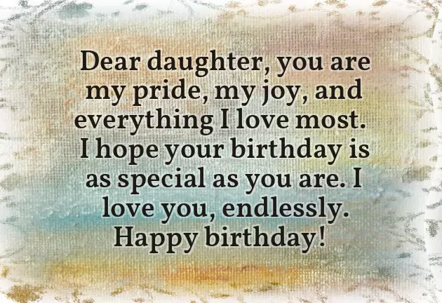 Birthday Wishes For 2 Year Daughter