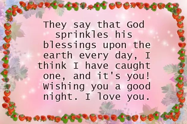 Good Night To A Very Special Person