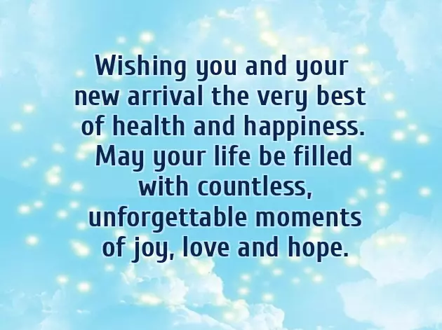 Messages To Welcome A New Baby Boy