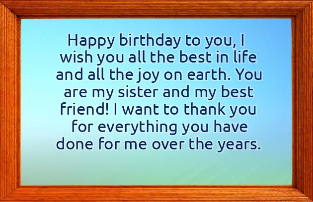 Short N Sweet Birthday Wishes For Sister Short N Sweet Birthday Wishes For Sister