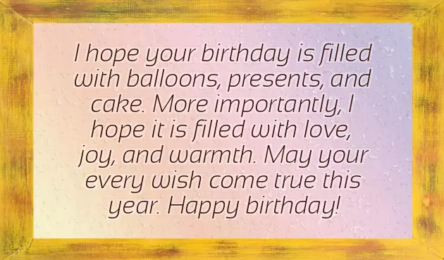 Birthday Wishes For A Dear Daughter