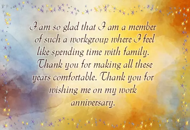 Congratulations On 20 Year Work Anniversary