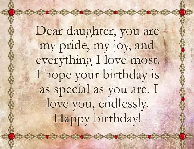 Free Birthday Wishes Daughter Free Birthday Wishes Daughter