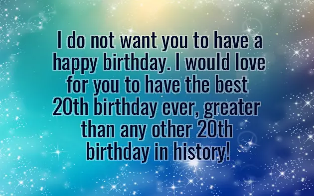 Happy 20Th Birthday Funny