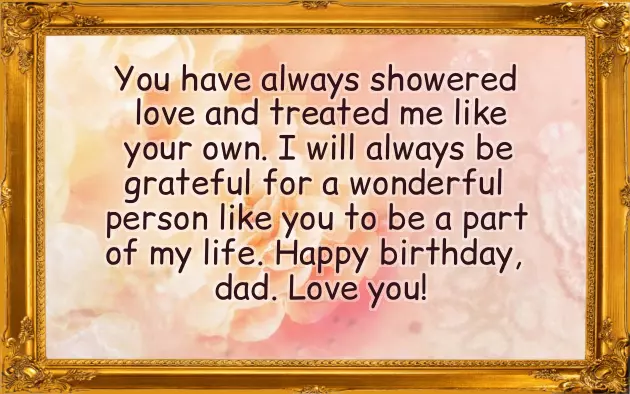 Father In Law Happy Birthday Wishes