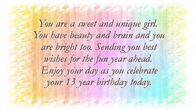 13Th Birthday Wishes For Daughter From Mom