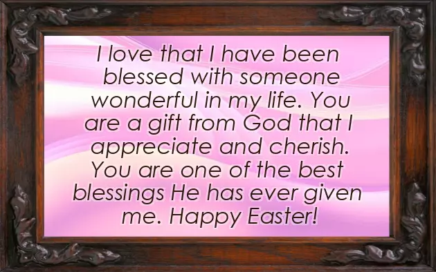 Easter Message To Your Love