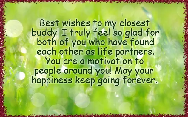 Congrats For Getting Married