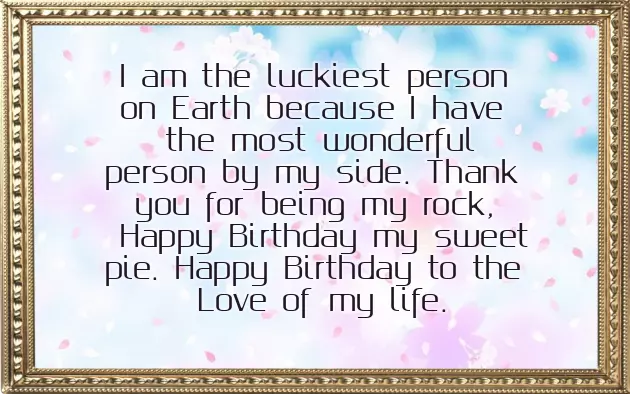 Birthday Wishes To A Partner