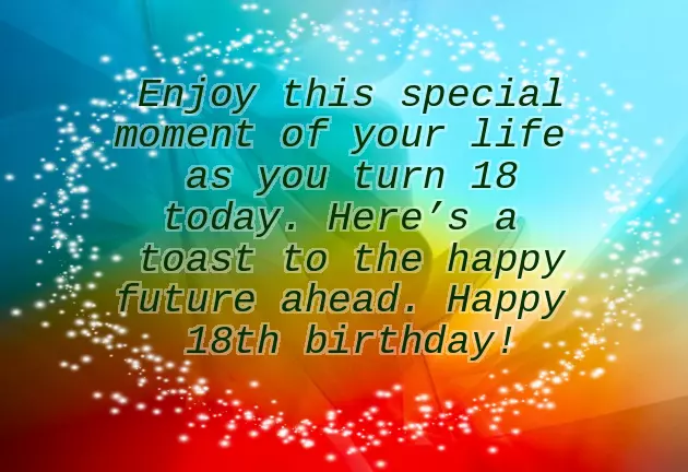 Quotes On 18Th Birthday Girl