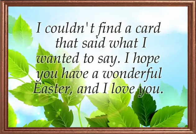 Easter Greetings For Grandchildren
