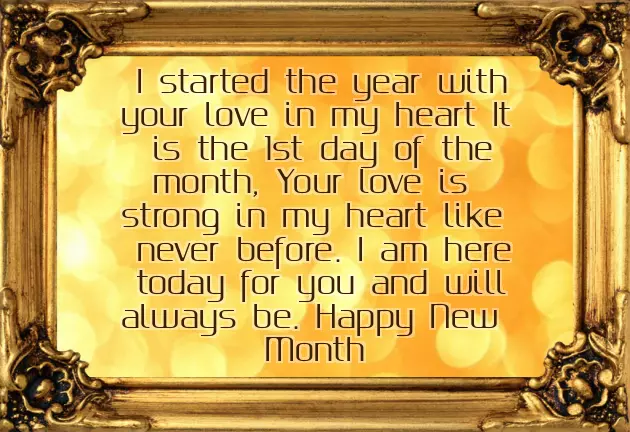 September New Month Message September New Month Message