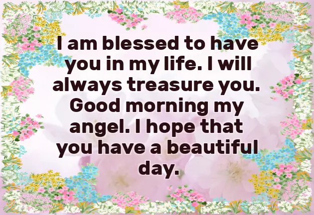 Sweet And Romantic Good Morning Message For My Love