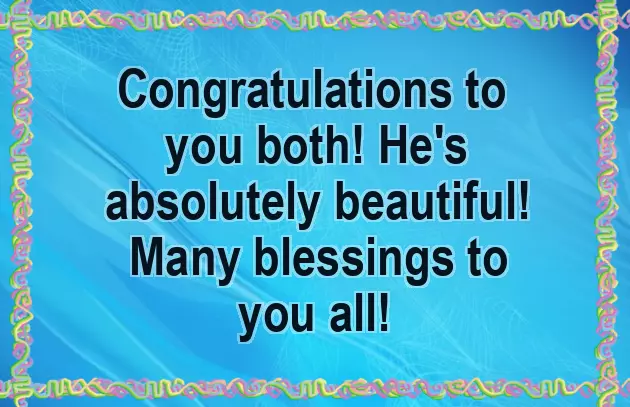 Welcome To World Baby Boy