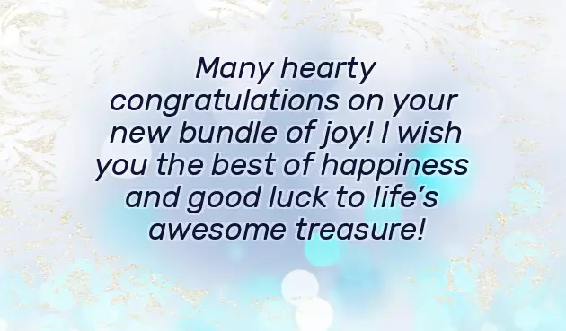 Congratulations Sister For New Baby Boy