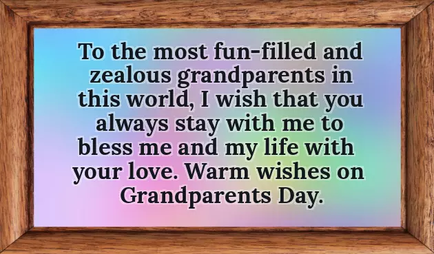Greetings For Grandparents