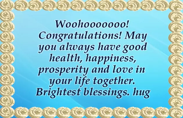 Congratulations Again On Your Wedding