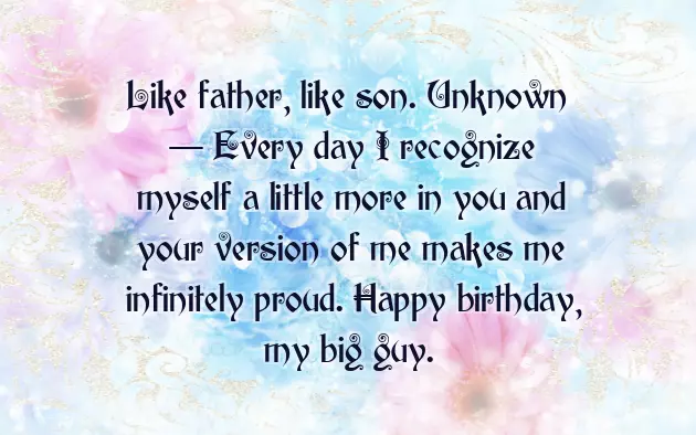 Happy Birthday In Heaven Son Quotes