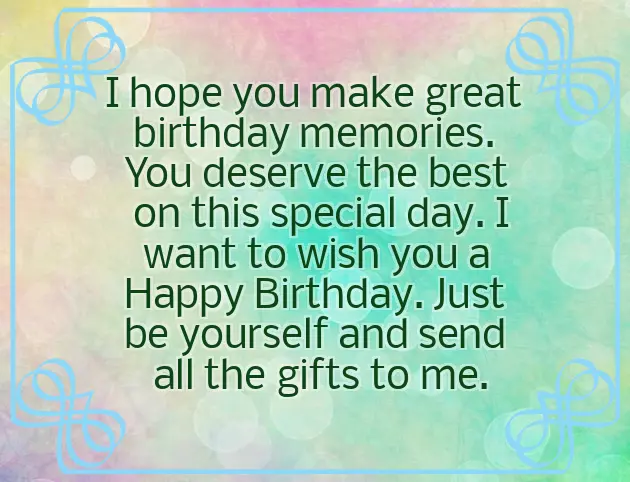 Birthday Wish For A Lady