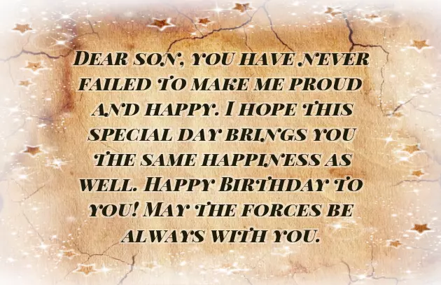 Wish You A Very Happy Birthday Little Boy