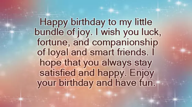 Happy Birthday To Grandson Wishes